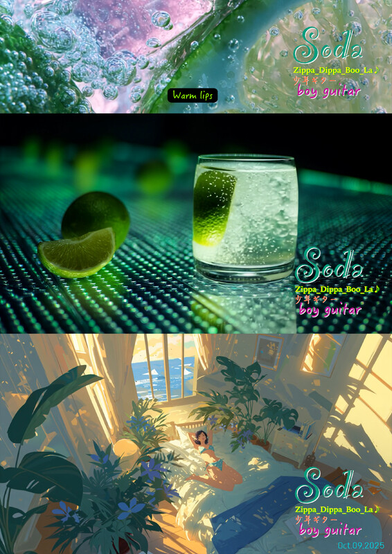 Soda / Zippa_Dippa_Boo_La /// boy_guitar/少年ギタ